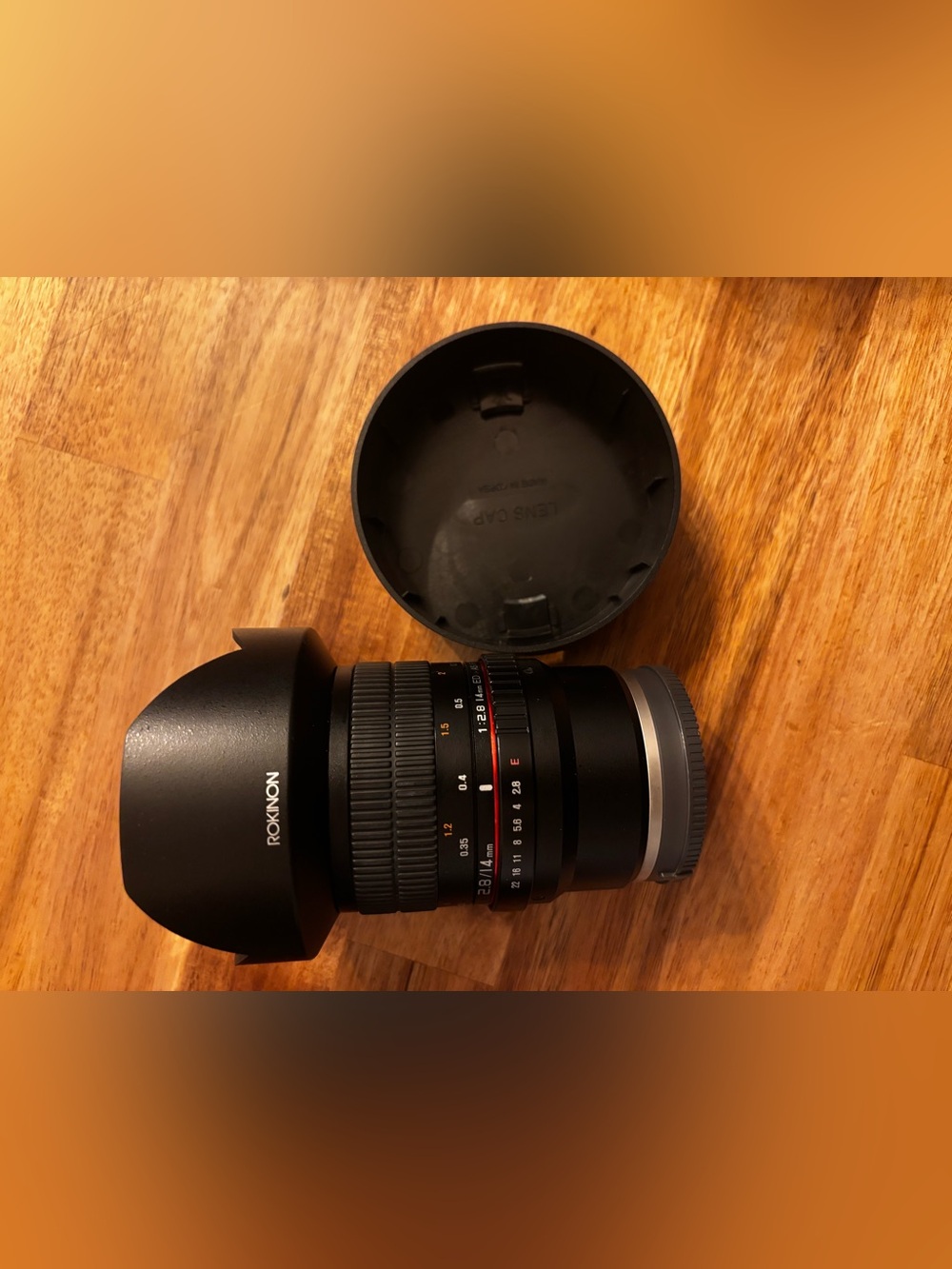 12mm f/2.8 Ultra Wide Manual Focus Lens - Black
